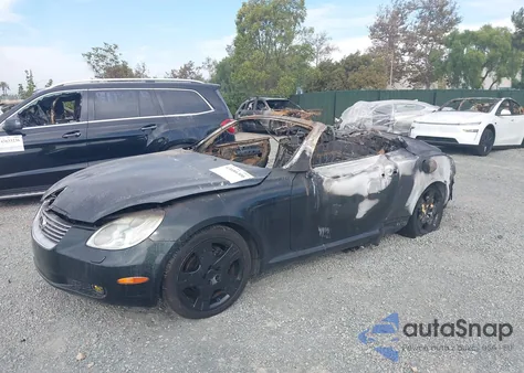 2003 Lexus Sc 430 from USA, damaged, VIN JTHFN48Y630048571